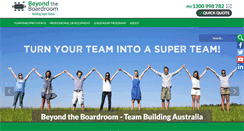Desktop Screenshot of beyondtheboardroom.com.au
